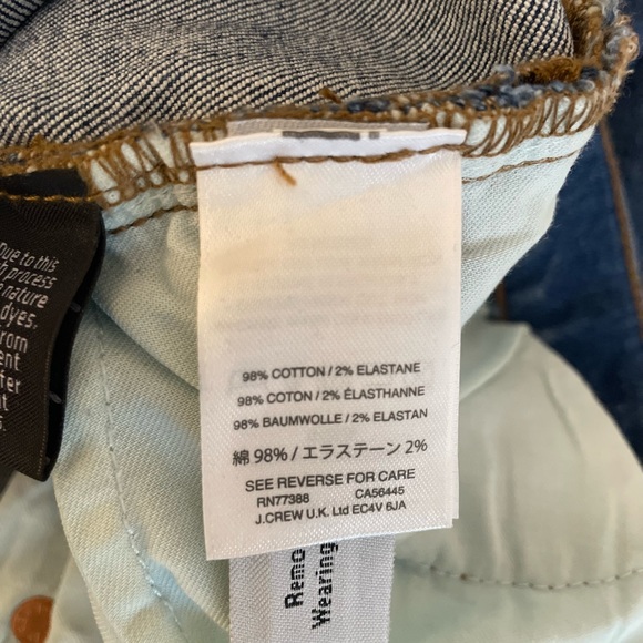 J. Crew Slim Broken-In Boyfriend Jeans - Size 26 - Picture 12 of 12